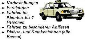 Taxi-Bestellung