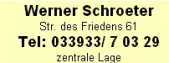 Fa. Werner Schroeter